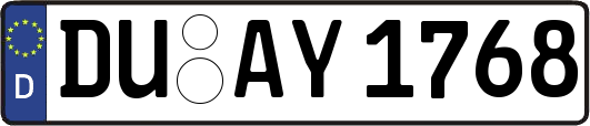 DU-AY1768