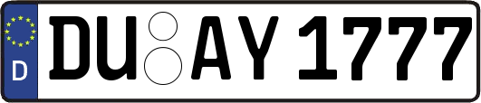 DU-AY1777