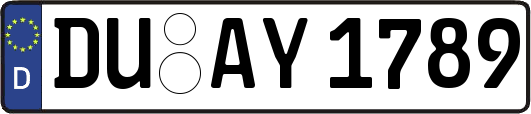 DU-AY1789