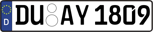 DU-AY1809