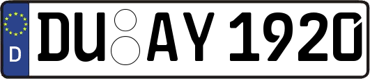 DU-AY1920