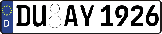 DU-AY1926