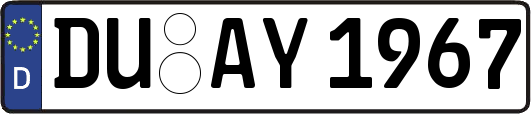 DU-AY1967