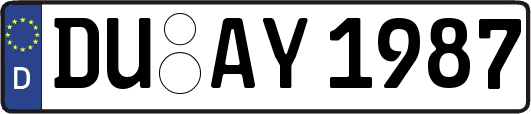 DU-AY1987