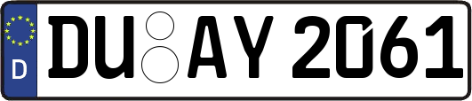 DU-AY2061