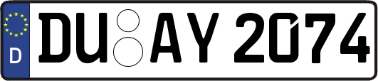 DU-AY2074