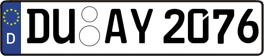 DU-AY2076