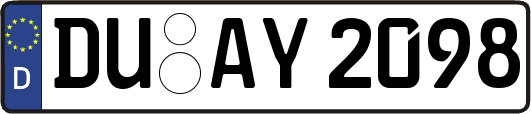 DU-AY2098