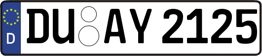 DU-AY2125