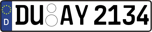 DU-AY2134