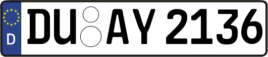DU-AY2136