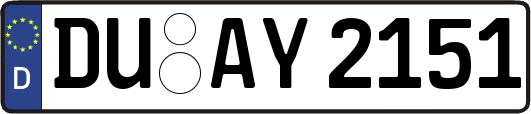 DU-AY2151