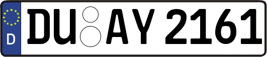 DU-AY2161