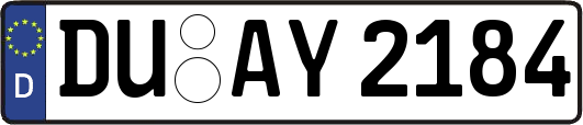 DU-AY2184