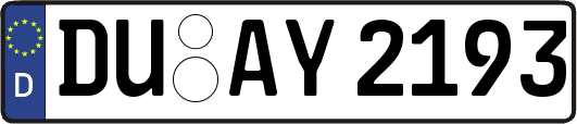 DU-AY2193
