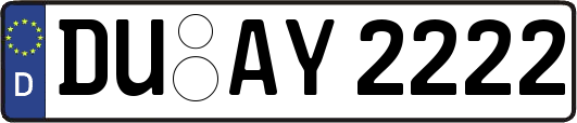 DU-AY2222