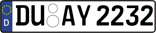 DU-AY2232