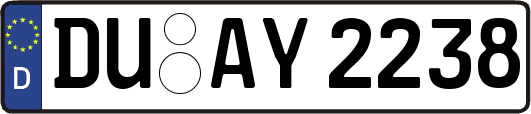 DU-AY2238
