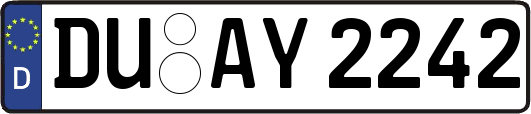 DU-AY2242