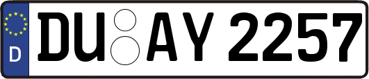 DU-AY2257