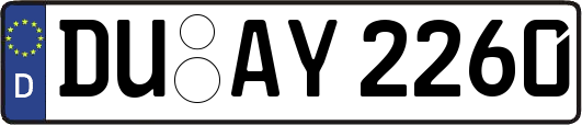 DU-AY2260