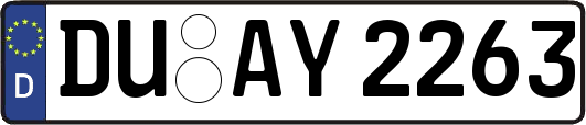 DU-AY2263