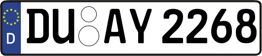 DU-AY2268