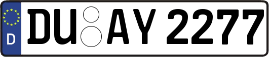 DU-AY2277