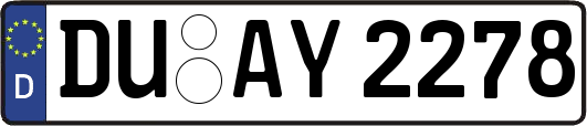 DU-AY2278