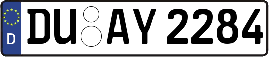 DU-AY2284
