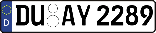 DU-AY2289