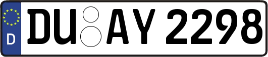 DU-AY2298