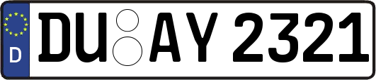 DU-AY2321