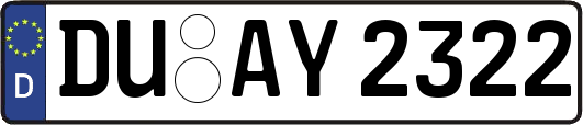DU-AY2322