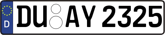 DU-AY2325