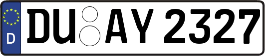 DU-AY2327