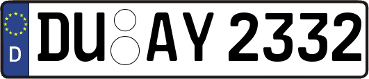 DU-AY2332