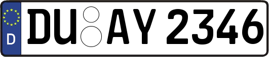 DU-AY2346