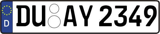 DU-AY2349