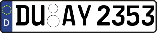 DU-AY2353