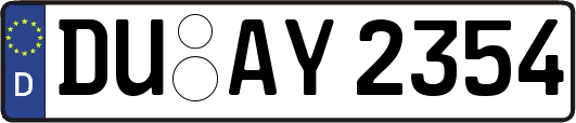 DU-AY2354