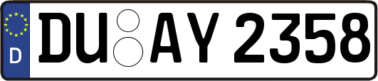 DU-AY2358