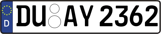 DU-AY2362