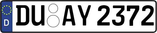 DU-AY2372