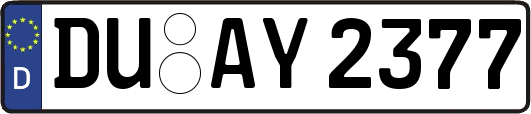 DU-AY2377