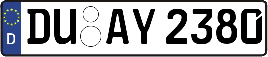 DU-AY2380