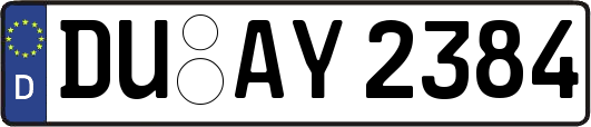 DU-AY2384