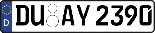 DU-AY2390