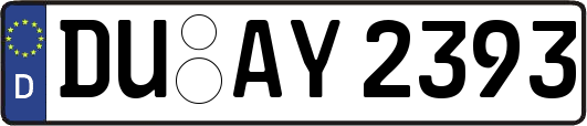 DU-AY2393