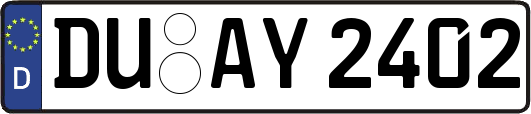 DU-AY2402